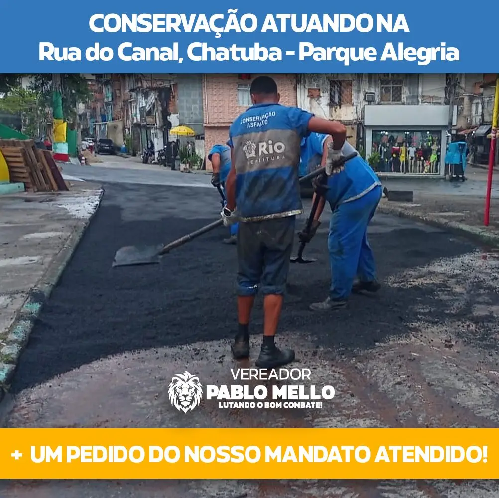 Pablo Mello é Caju: Um Defensor incansável do Bairro do Caju